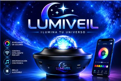 Lumivel® Galaxy Projector Pro