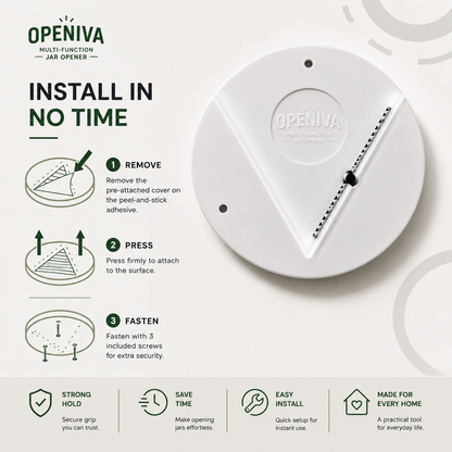 Openiva® Multi-Function Jar Opener