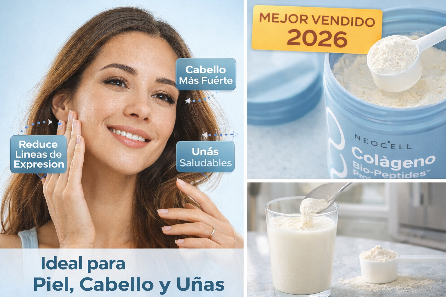 NeoCell® Péptidos de Colágeno en Polvo 20oz