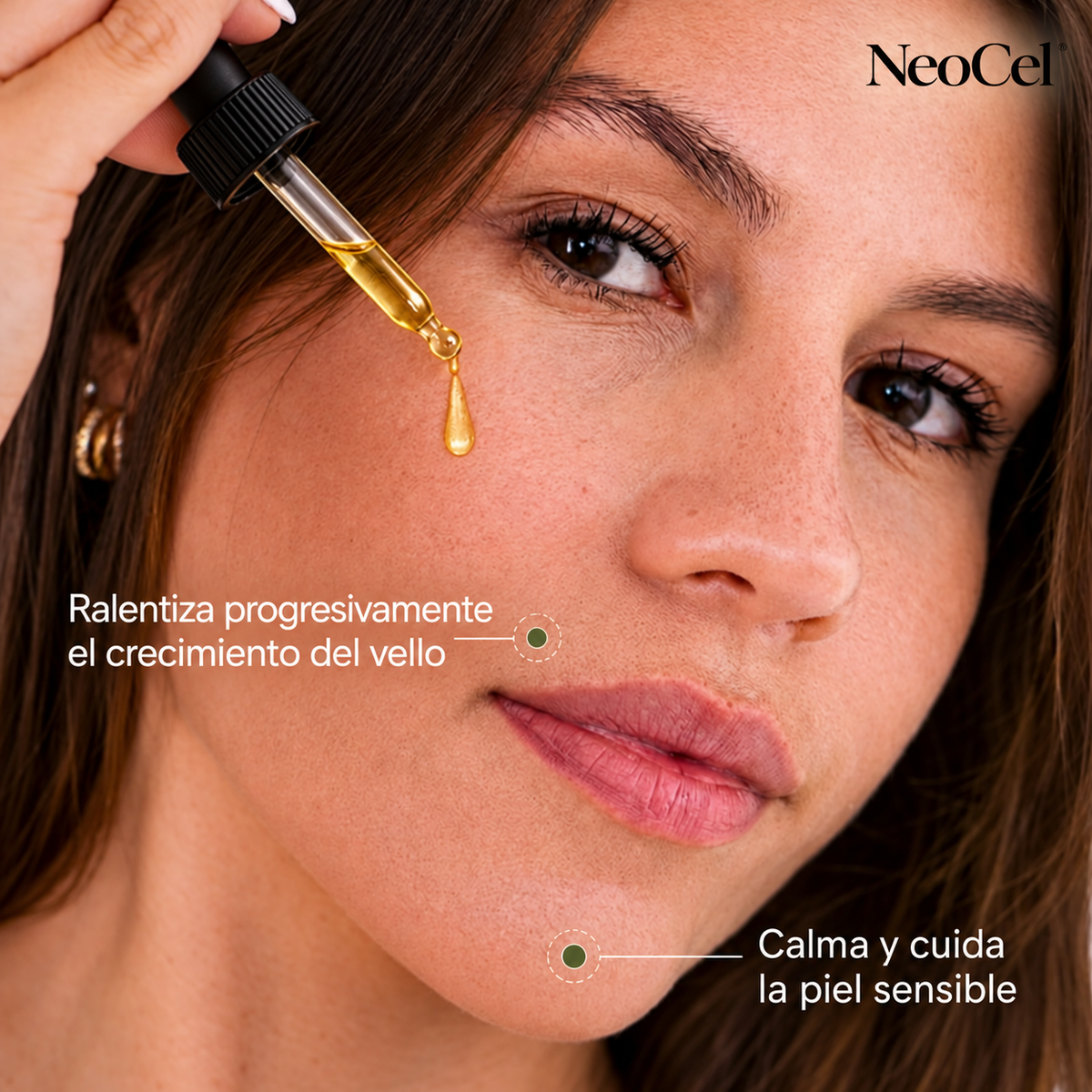 Neocel® Aceite Reductor de Vello Facial