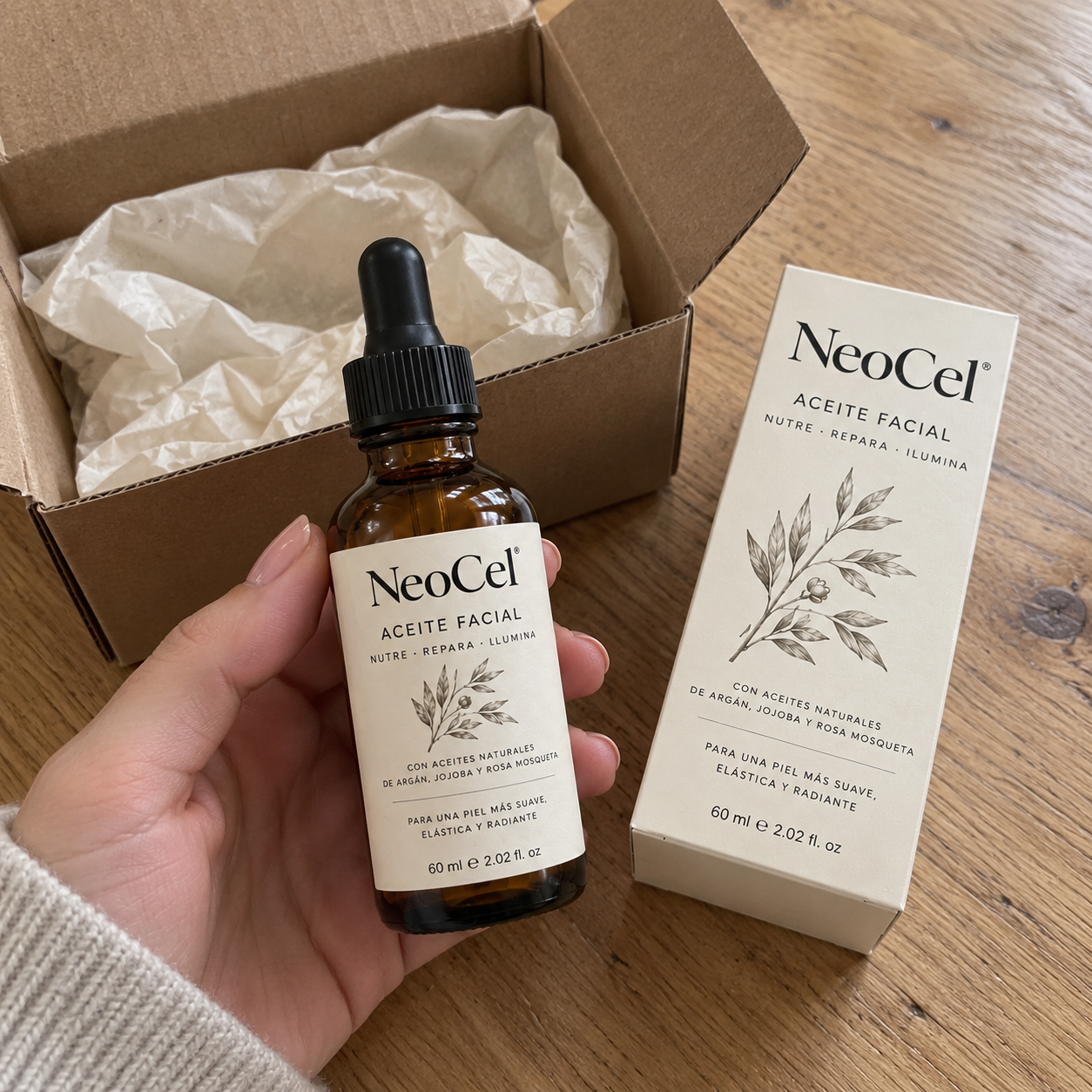 Imagen de campaña del producto NeoCel