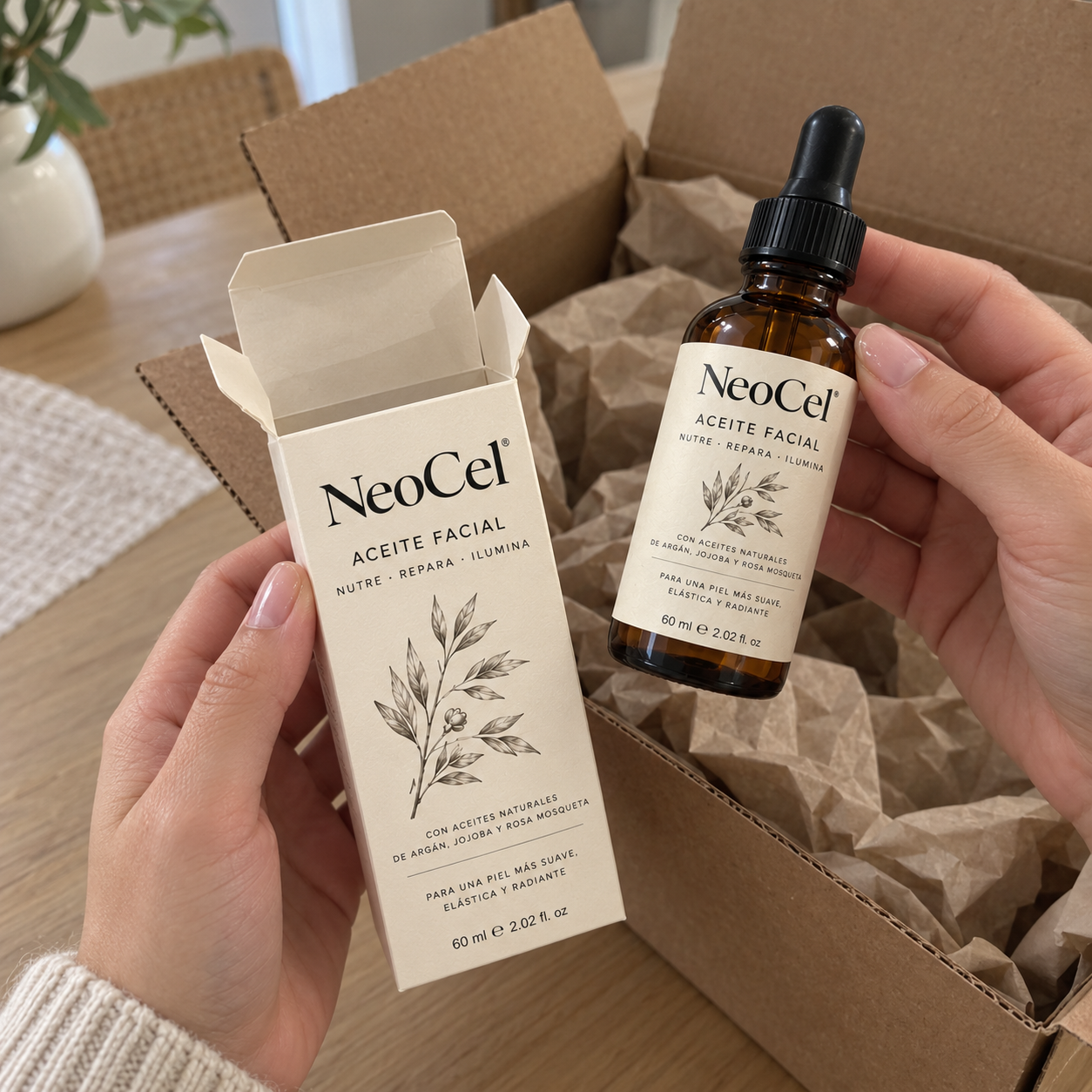 Imagen de campaña del producto NeoCel